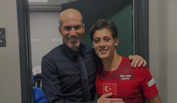 Arda G&uuml;ler, Zidane ile fotoğraf paylaştı! Mbappe'den sitem geldi