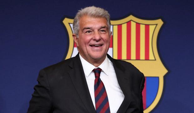 Barcelona Başkanı Joan Laporta'dan Galatasaray'a &ouml;vg&uuml;! 'Cehennem'