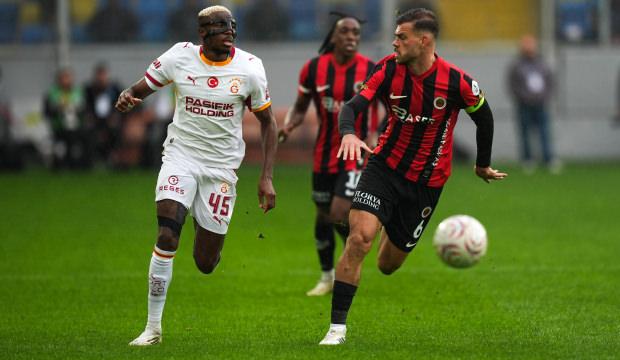 Gen&ccedil;lerbirliği-Galatasaray! CANLI | M&uuml;cadelede ilk yarı sona erdi