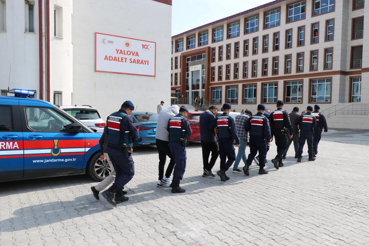 Operasyonda gözaltına alınanlar