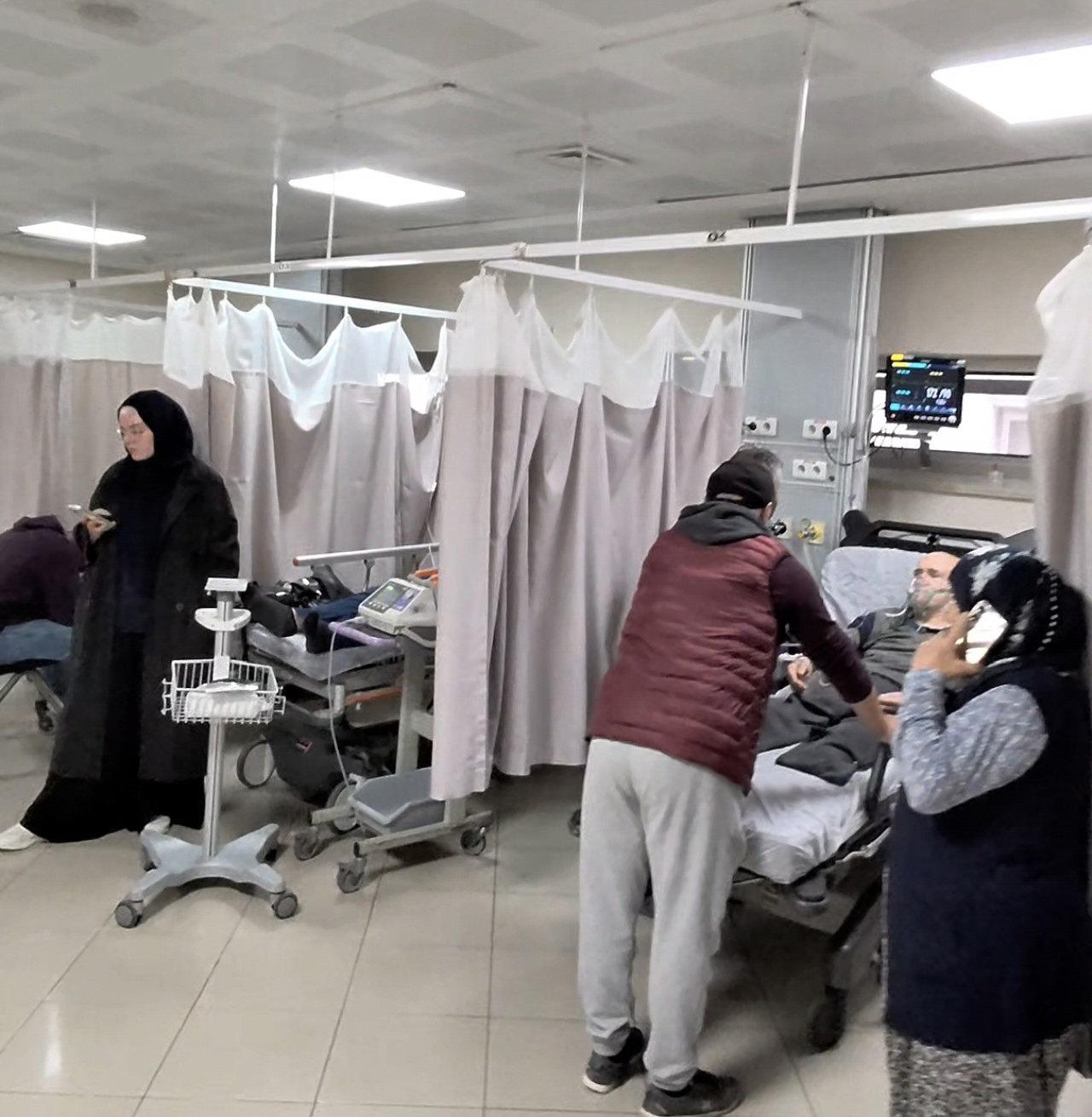 Tokat'ta 30 kişinin tedavisi yatarak devam ediyor. 