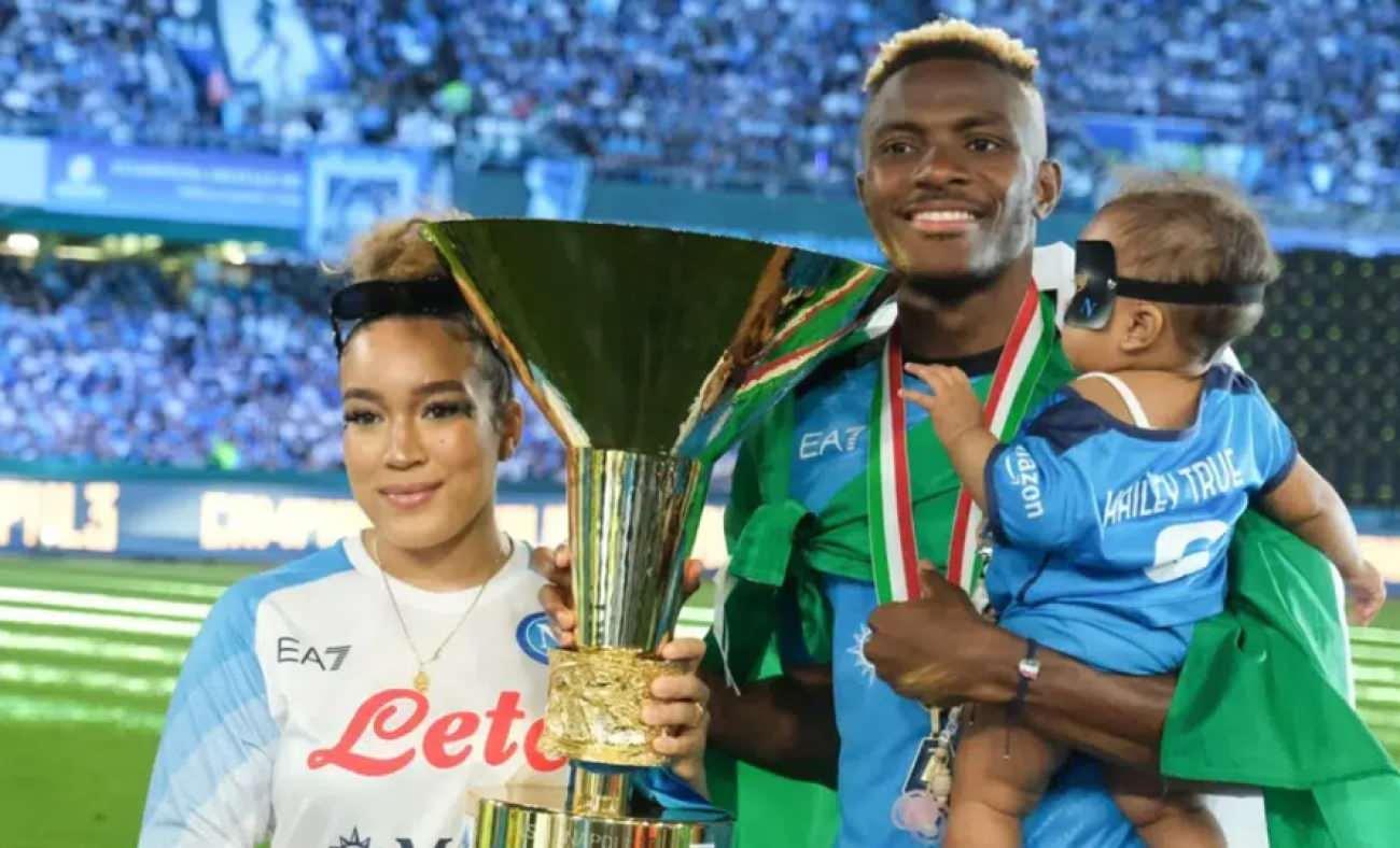 Victor Osimhen'in 8 aylık hamile eşi trafik kazası ge&ccedil;irdi