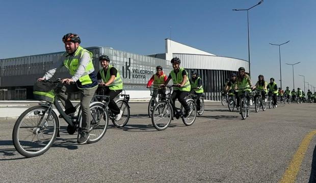 Avrupa Bisiklet Başkenti Konya&rsquo;da gen&ccedil;lere bisiklet seferberliği