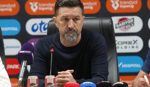 Besnik Hasi'den zafer sonrası itiraf! 'Oyundan değil, skordan memnunum'