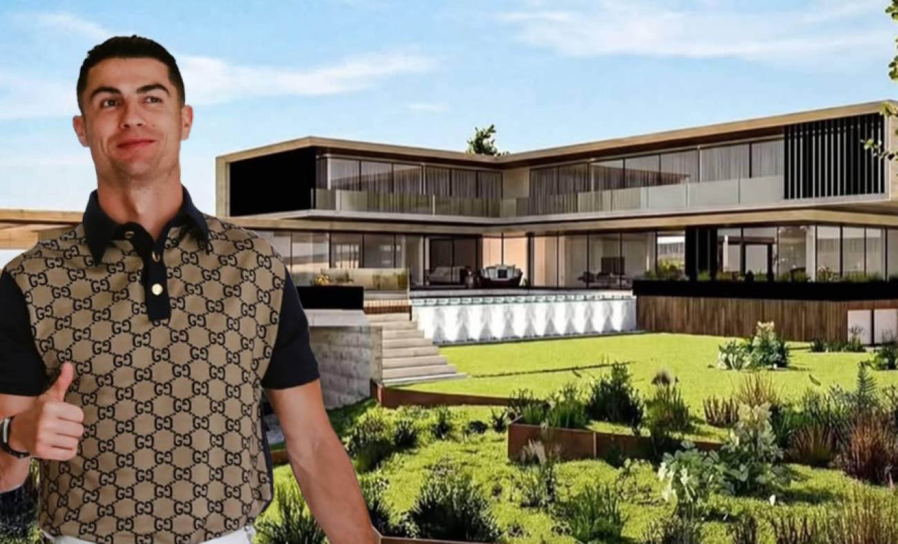 Cristiano Ronaldo kesenin ağzını a&ccedil;tı! Yeni villası i&ccedil;in dev b&uuml;t&ccedil;e ayırdı