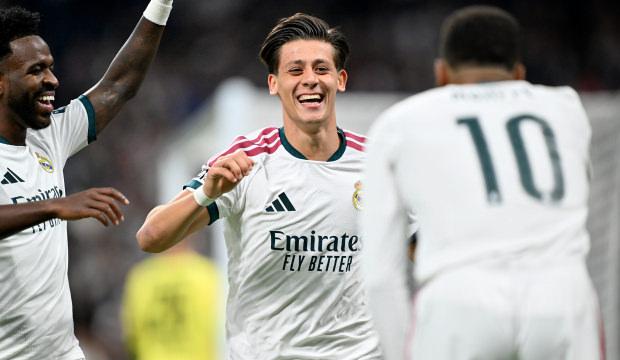Devler Ligi'nde Arda G&uuml;ler fırtınası! Arda attı, Real Madrid farka gitti