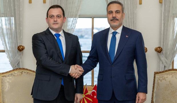 Dışişleri Bakanı Fidan Kuzey Makedonya Devlet Bakanı Zeynula&rsquo;yı kabul etti
