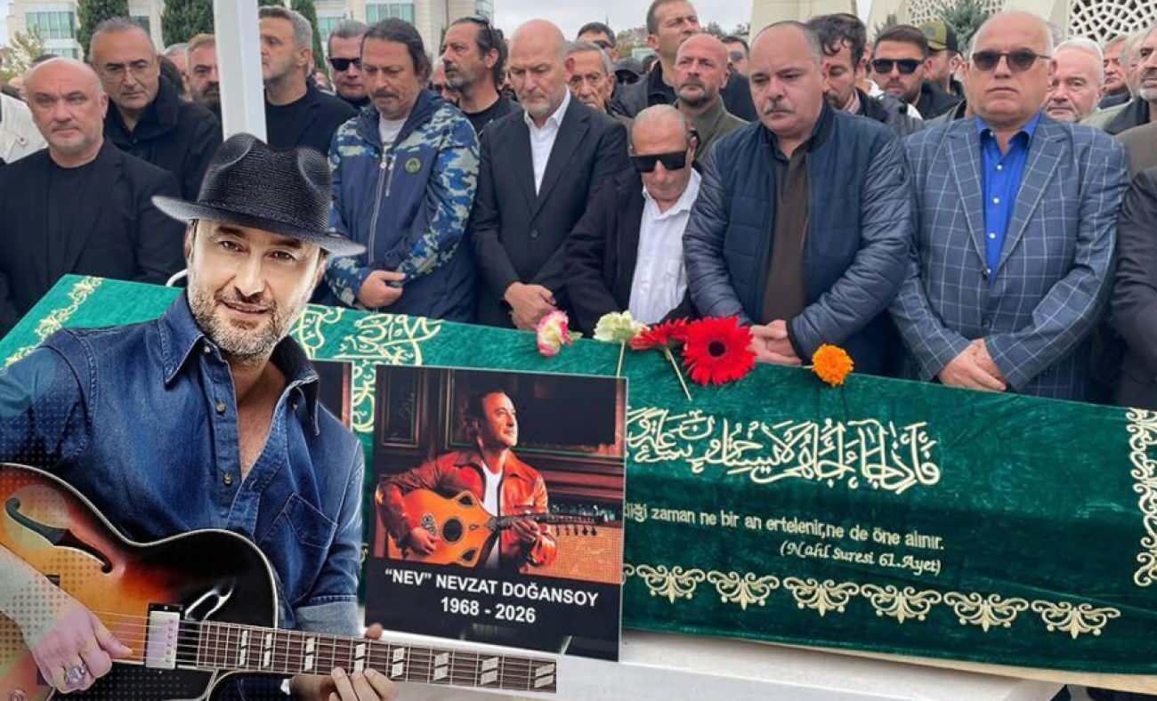 Şarkıcı Nev son yolculuğuna uğurlandı! G&ouml;zyaşları sel oldu