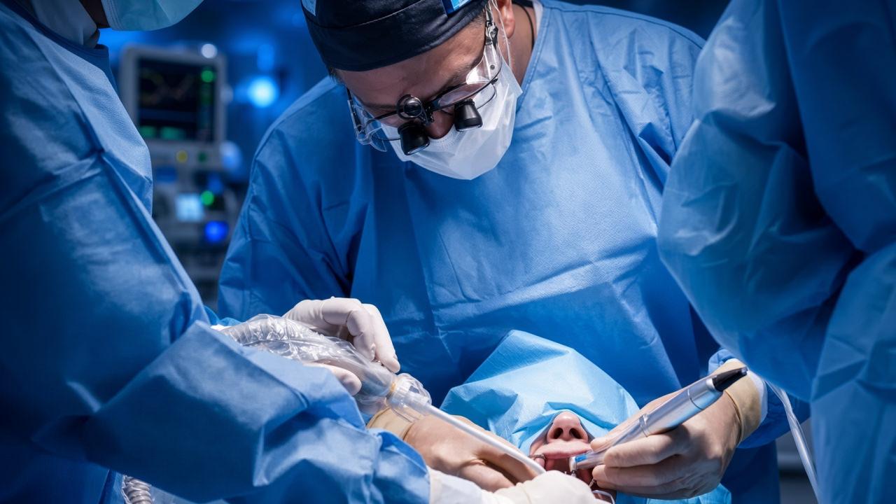 Dil kanseri nedeniyle dilinin yarısı alınan 68 yaşındaki Dursun Aydın’ın eksik dokusu, yaklaşık 10 saat süren mikrocerrahi ameliyatıyla uyluğundan alınan doku kullanılarak yeniden yapılandırıldı.