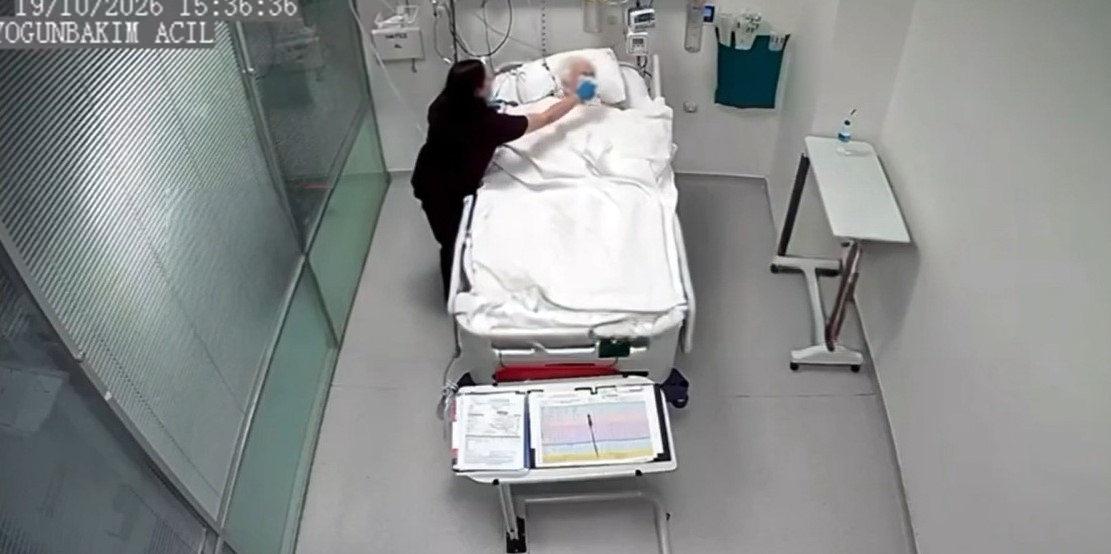 Olay anına ilişkin güvenlik kamerası görüntüleri ortaya çıktı.