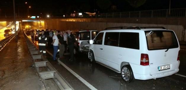 Eskişehir'de zincirleme trafik kazası: 6 yaralı