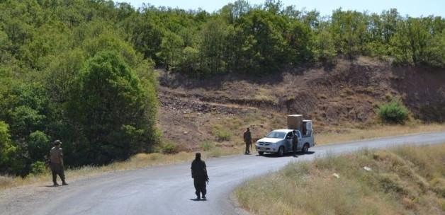 Görüntüler bugün Tunceli'de çekildi