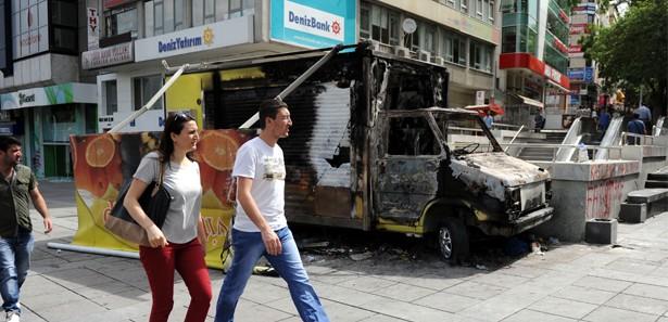 Gezi eylemlerinin Başkent'e faturası ağır oldu