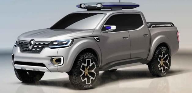 Renault Alaskan pick-up'la oldukça iddialı