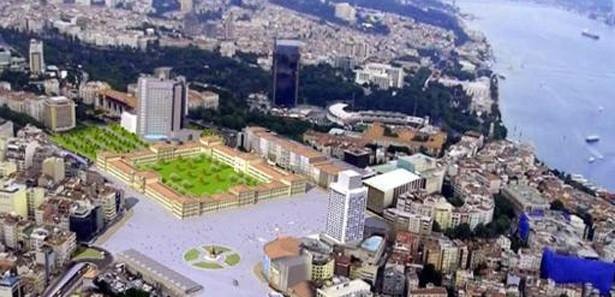 'Topçu Kışlası'nda AVM de rezidans da yok'