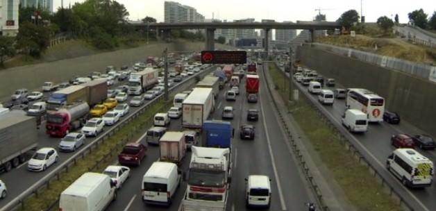 Trafikteki araç sayısı 20 milyon sınırında