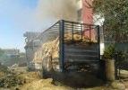 Şanlıurfa'da samanlık yangını