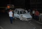 Mardin'de polisten kaçarken kaza yapan otomobilden silah çıktı