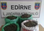 Edirne'de 16,5 kilo esrar ele geçirildi