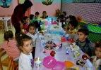 "Mucize bebek" Azra, anaokuluna başladı