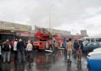 Kayseri'de tamirhanede yangın