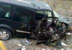 Kastamonu'da kamyonetle otomobil çarpıştı: 1 ölü, 7 yaralı