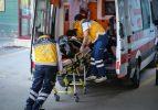 Bursa'da 2 kişinin yaralandığı kaza MOBESE'ye yansıdı