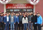 Tokatspor Kulübü Başkanı Sansar, futbolcularla bir araya geldi