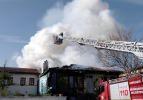 Eskişehir'de tarihi binada yangın çıktı