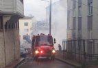 Eyüp'te metruk bina yangını