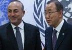&Ccedil;avuşoğlu, BM Genel Sekreteri ile g&ouml;r&uuml;şt&uuml;