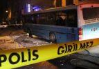 Kağıthane'de otobüse molotoflu saldırı