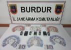 Burdur'da sahte para operasyonu