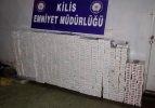 Kilis'te 25 bin 90 paket kaçak sigara ele geçirildi