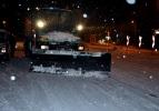 Kars Belediyesinin karla mücadelesi