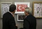 Gelenekten Geleceğe Ebru Sanatı Sergisi açıldı