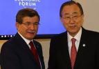 Başbakan Davutoğlu, Ban Ki-mun ile g&ouml;r&uuml;şt&uuml;