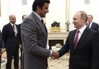 Katar Emiri Al Sani Putin ile bir araya geldi