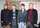 Suluova Belediye Başkanı Üçok, genç mucidi ödüllendirdi