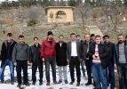 Hadimli gençler Dedemli mahallesinde bulunan Seyyid Bayram Veli türbesini ziyaret etti
