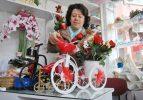 Hayrabolu’da "Sevgililer Günü"ne özel süs bisikleti