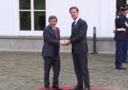 Başbakan Davutoğlu Rutte ile bir araya geldi