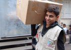 Suriyeli sığınmacılara yardım
