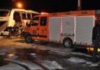 İki yolcu otobüsü çarpıştı: 1 ölü, 29 yaralı