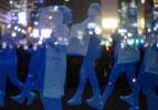Seul'de protesto yasağına karşı 'hayalet protesto'