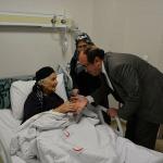 Belediye Başkanı Çöl'den hastane ziyareti