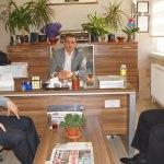 YBÜ Sağlık Hizmetleri MYO Müdürü Ateş, Özdemir'i ziyaret etti