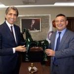 Fatih Belediye Başkanı Demir'den ÇOMÜ'ye ziyaret
