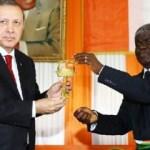 Erdoğan Abidjan'ın 'altın anahtarı' verildi