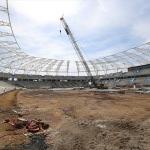 Sakaryaspor'un yeni stadının yüzde 70'i tamamlandı